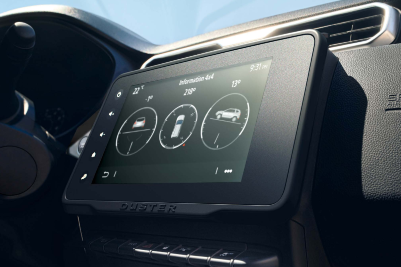 pantalla renault duster